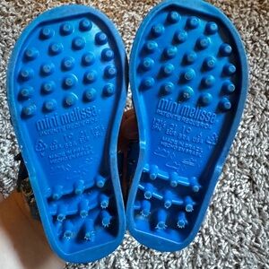 Mini Melissa Bright Blue Kids' Footwear